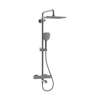Душевая колонна Koer KB-57011-07 с термостатическим смесителем, 3 функции (KR5217)