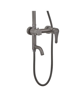 Душевая колонна Champion с смесителем Graphite 170см (CH6165)