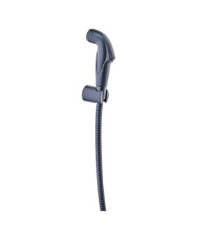 Набір для душу гігієнічного Zerix Bidet SET-008 Black (колір чорний) (ZX4914)