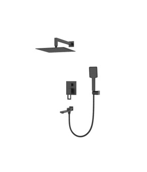 Встроенная душевая система Koer KB-66009-05 Черная матовая (KR3509)