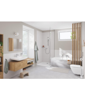 Одноважільний змішувач для ванни Grohe Cubeo (1018140000)