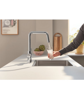 Змішувач для кухні для подачі технічної і фільтрованої води Grohe Blue Pure Eurosmart (30583000) 