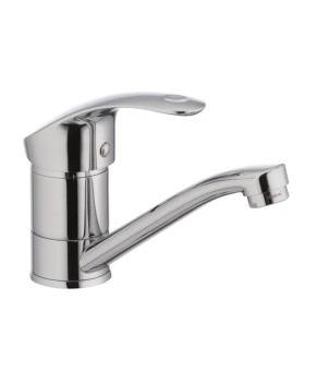 Смеситель для раковины Haiba Fabio 555 (15 см) Хром (HB0106)