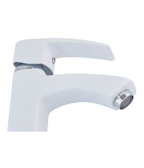Смеситель для умывальника Mixxus Magnum 001 (Nut) White-Chrome (MI6201)