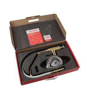 Смеситель для кухни Koer KI-70026-12 с гибким силиконовым изливом (KR5212)