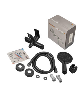 Змішувач для ванни Mixxus Premium DERBY 009 (EURO) BLACK (MI6603)