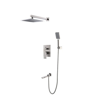 Встраиваемая душевая система Koer KI-66015-02 (нерж. сталь) (KR4785)