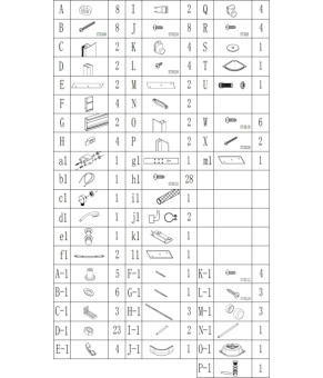 Душовий бокс півкруглий BRAVO BZURA H90GBB