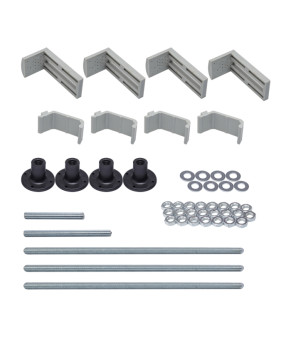 Бокс душевой без гидромассажа Mixxus STRONG SB 01-90x90x215-GR SATIN с высоким поддоном (MI6885)