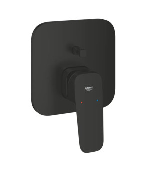 Змішувач одноважільний прихованого монтажу для ванни Grohe Cubeo з перемикачем на 2 положення (1017