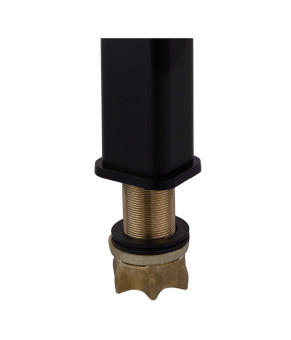 Смеситель для раковины Zerix LEB1-123 Black (черный матовый) (ZX5570)