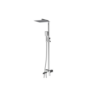 Душевая колонна KOER KB-56007-01 с смесителем (Хром) (KR3460)