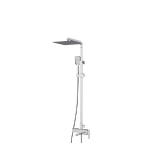 Душевая колонна KOER KB-56010-01 с смесителем (Хром) (KR3494)