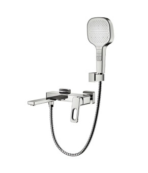 Смеситель для ванны Koer KB-41031-01 с коротким изливом (KR5436)
