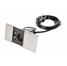 купити недорого Розеточный блок ASA Versapad (1 розетка + USB 5V (A+С), обработка - белый) 060.08F.00063
