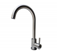 купити недорого Кухонный смеситель Romzha Marian J Сталь направленного шлифования (RO43441)