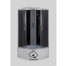 купить недорого Гидромассажный бокс Aquastream GLS 90 Black с противоударным поддоном 18722