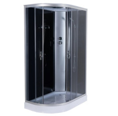 купить недорого Гидромассажный бокс Aquastream GLS 120 Black Low правосторонній 18718