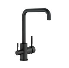 купити недорого Змішувач для кухонної раковини із підключенням до фільтрованої води GENEBRE, чорне матове покриття (65702184166)
