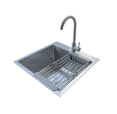 купити недорого Комплект: Мойка + Смеситель Romzha Arta U-450 (A) RO47790