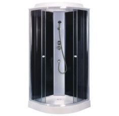 купить недорого Гидробокс Sansa 6690A/15 100x100см сатин сіре скло