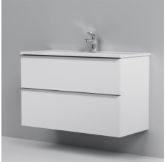 купити недорого База с раковиной, подвесная, 100 см, 2 ящика AM.PM MTA-FHX1002WG-WCC1002WG X-Joy S