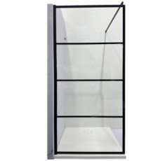 купить недорого Душова перегородка Atlantis PF-68 BLACK PRINT 70х190