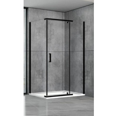 купити недорого Душова кабіна Aquanil Camellia 90х80х190 см прозоре скло з чорним профілем (CAMELLIA80X90BLACK)