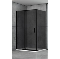 купить недорого Душова кабіна Aquanil Camellia 100х100х190 см Тоноване скло з чорним профілем