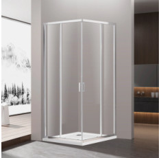 купити недорого Душевая кабина Dusel A-513H, 90х90х195, двери раздвижные, стекло прозрачное, 551319
