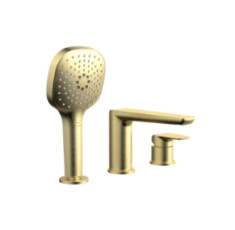 купити недорого Змішувач на борт ванни матове золото Excellent Clever 2.0 (AREX.4134GB)