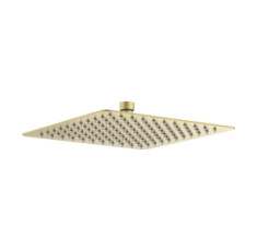 купить недорого Квадратная душевая лейка 25см GENEBRE KLOE Brushed Gold матовое золото R6513051