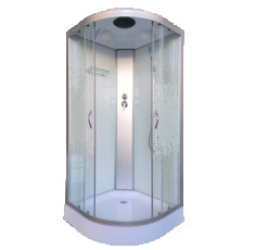 купити недорого Гидромассажный бокс Vivia 61 61 BF RC White Puzzle 90х90х210 низкий поддон ( А0056120 )