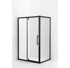 купить недорого Душевая кабина AquaStream Ethos 100SR Swing ALL BLACKS 18696