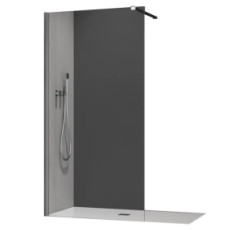 купити недорого Душова перегородка Koer SR SP01-100x200-TR-01 Walk-In прозоре скло Easy Clean 8мм, хром (KR5393)