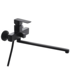 купити недорого Змішувач для ванни Haiba Kubus 006 Чорний матовий (HB3931)