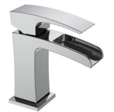 купити недорого Смеситель для умывальника Koer KB-14007-01 водопад (Хром) (KR3446)