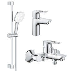 Набор смесителей для ванны GROHE BAULOOP (23337001+23603001+26748003) UA123214S1
