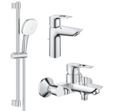 Набор смесителей для ванны GROHE BAULOOP (23762001+23603001+26748003) UA123215M1