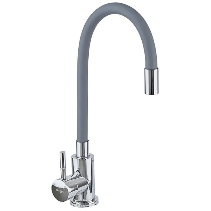 Змішувач для кухні Mixxus SUS-011 Chrome Refl.Gray (нерж. сталь) (MI6222)