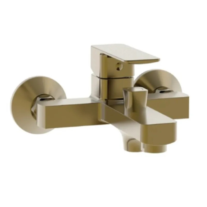 Смеситель для ванны Haiba KUBUS 009 (EURO) Brushed Gold (HB9628)