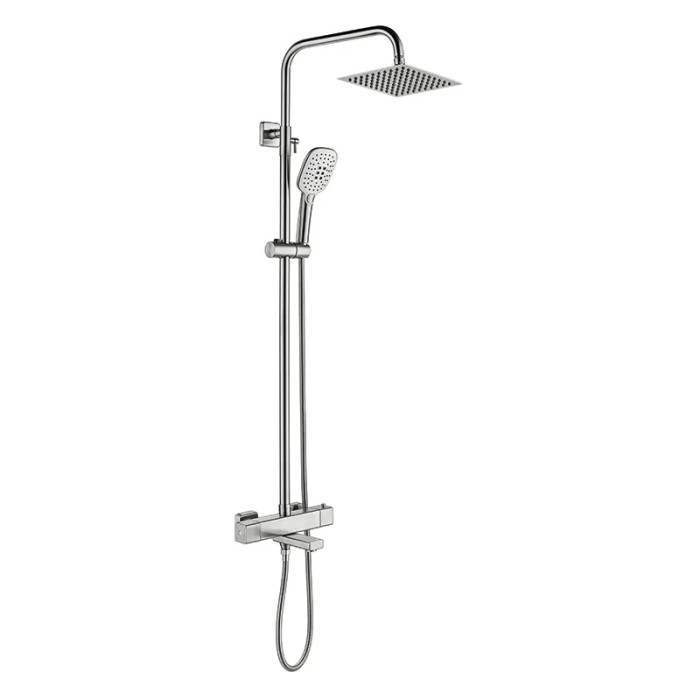 Термостатична душова колона Koer KI-57017-02 з нержавіючої сталі (KR4788)