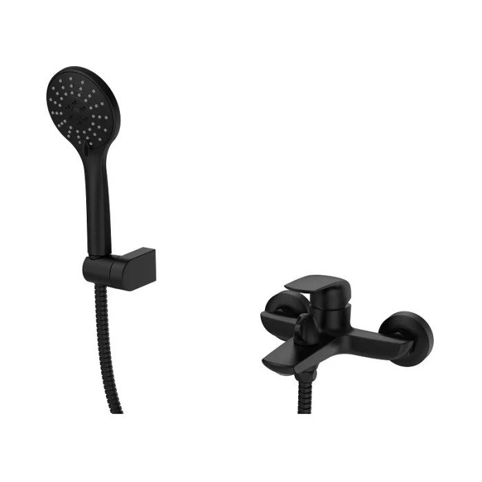 Смеситель для ванны Koer KB-40008-05 черный матовый (KR3473)