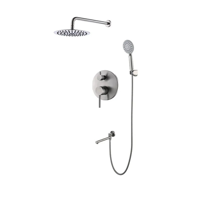 Вбудована душова система Koer KI-66018-02 (нержавіюча сталь) (KR4794)