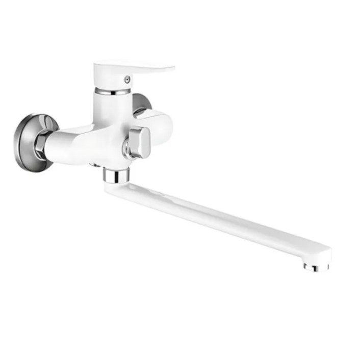 Смеситель для ванны Mixxus Elvis 006 (EURO) WHITE (MI6587)