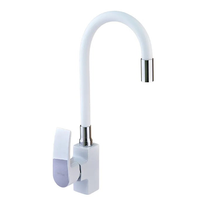 Смеситель для кухни Mixxus Magnum 011 White-CHR (MI6204)