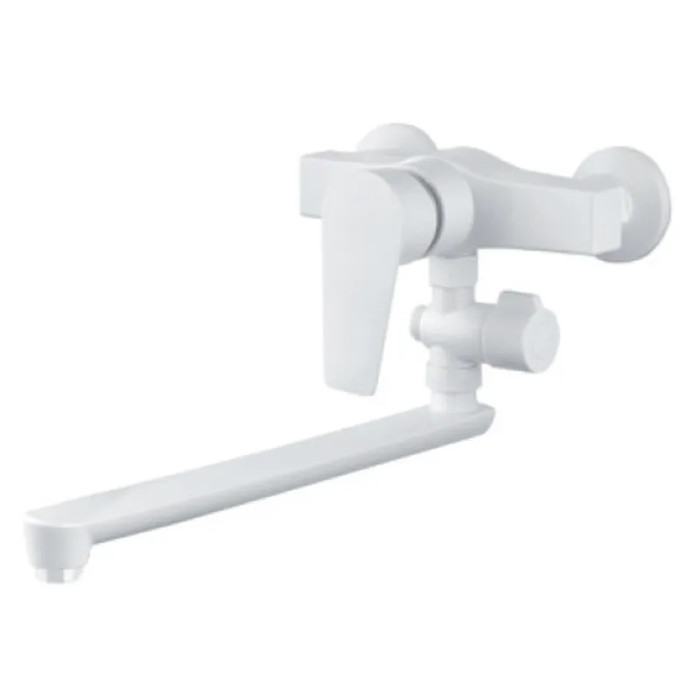 Змішувач для ванни PLAMIX OSCAR-006 SET WHITE (PM0703)