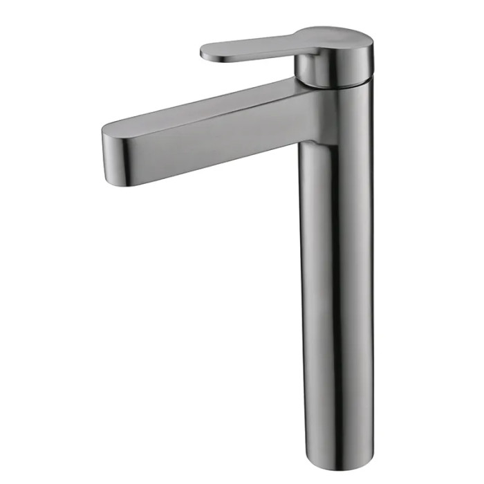Змішувач для умивальника Koer KI-11016-02 високий (нерж. сталь) (KR4790)