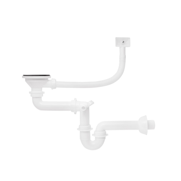 Сифон для кухонної мийки Kroner KRP Siphon - 010 3 1/2"х40 мм