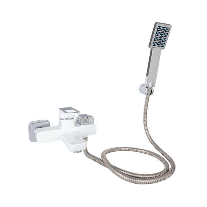 Смеситель для ванны Lidz Wawel 006 с душем White (LDWAW006WHI45398)